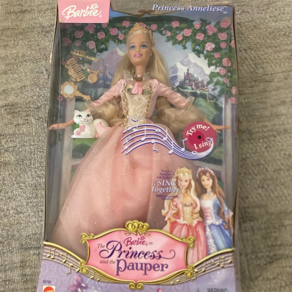 Barbie Toys Nwb Princess Singing Anneliese Barbie Unopen Princess And Pauper Poshmark